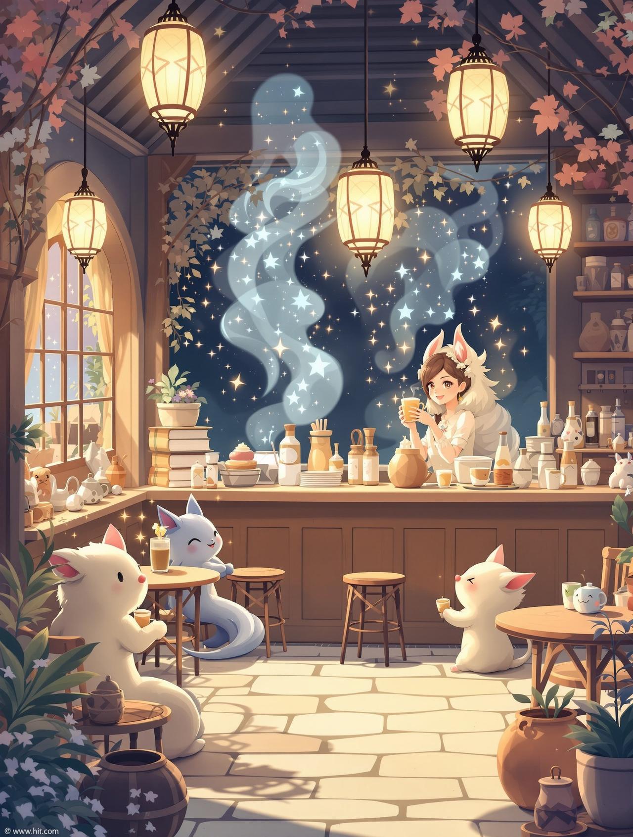 里番动漫 - 妖怪咖啡馆